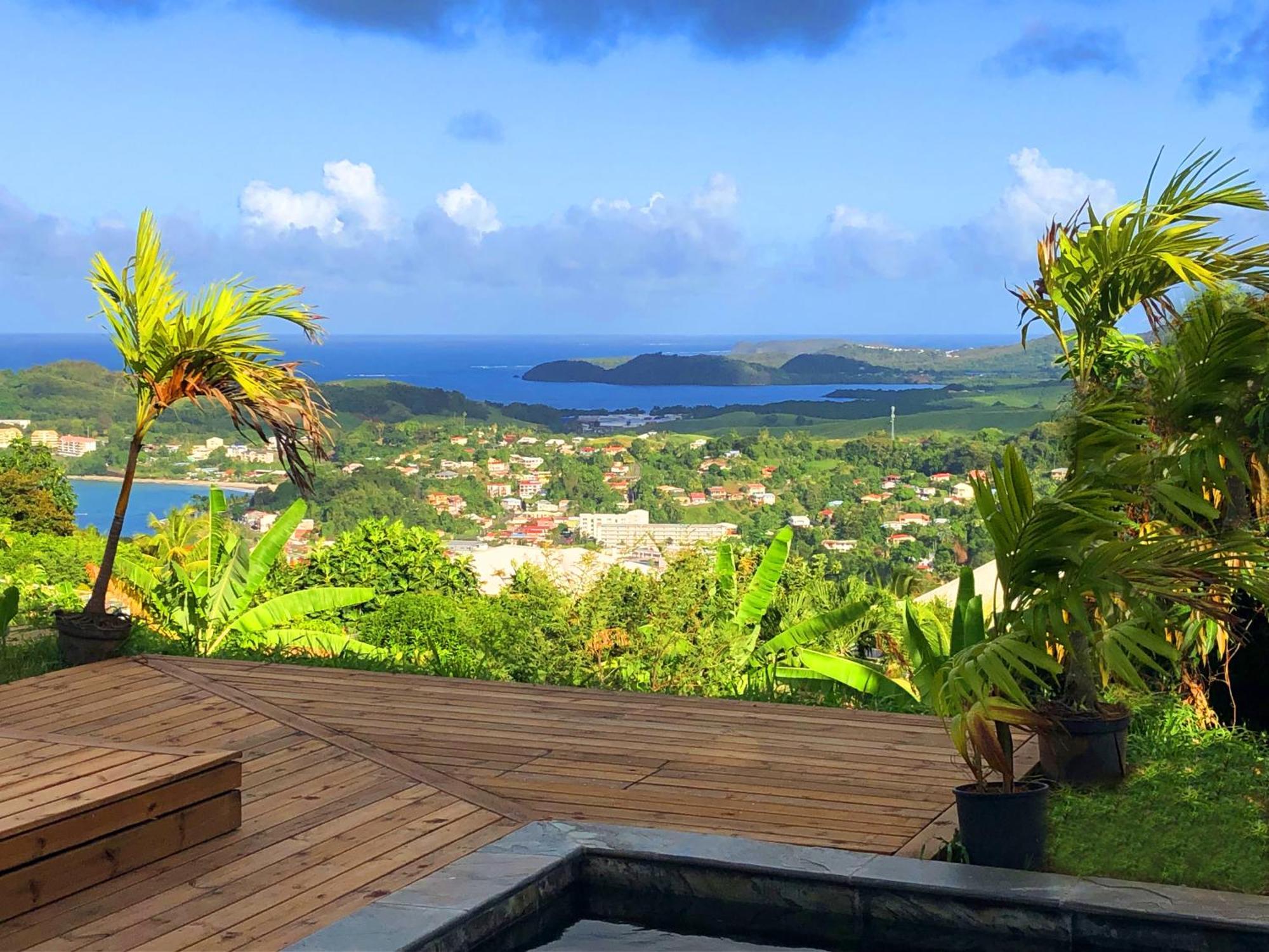 F3 Hibiscus - Piscine Chauffee - Vue Mer - 9 Min De La Plage - Ti Zwezo Paradi Ла-Трініте Екстер'єр фото